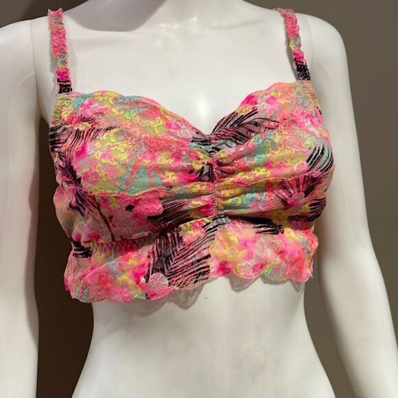 Victoria’s Secret PINK Lace Bralette Large - Picture 1 of 8